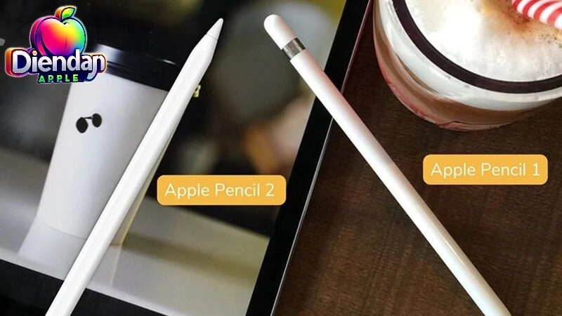 Apple Pencil 1 và Pencil 2 Sự khác biệt là gì