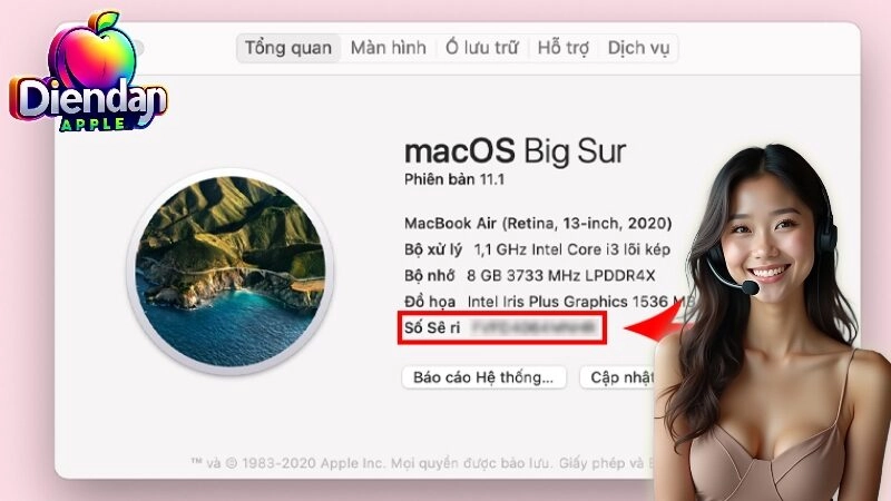 Cách Kiểm Tra Số Serial Thiết Bị Apple Qua Apple ID