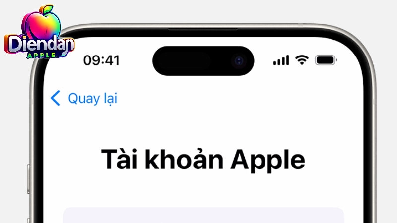 Hướng dẫn tạo ID Apple nhanh và dễ dàng