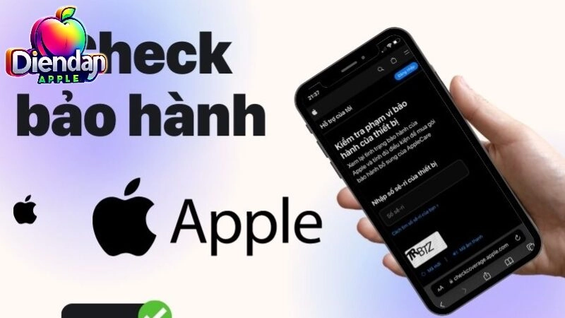 Kiểm tra trạng thái bảo hành Apple
