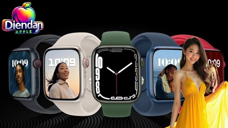 Những Thay Đổi Đáng Chú Ý Trên Apple Watch Series 7