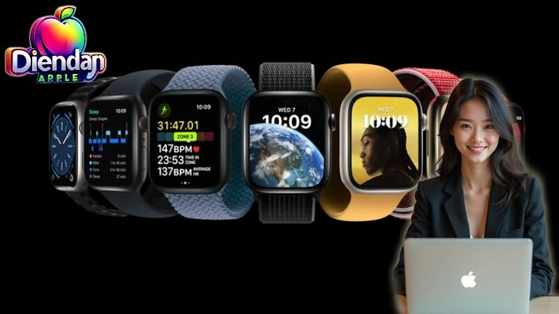 Những Tính Năng Đáng Chú Ý Trên Apple Watch Series 8