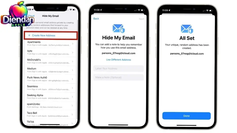 Hide My Email – Cung Cấp Giải Pháp Email Ẩn Danh Tránh Spam Lộ Thông Tin